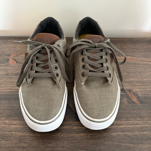 Vans Other - Vans Men's Olive Green Ortholyte Lace Up Shoes